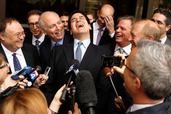 Mark Cuban was cleared of insider tranding, but not before his text messages were subpoenaed by the SEC.