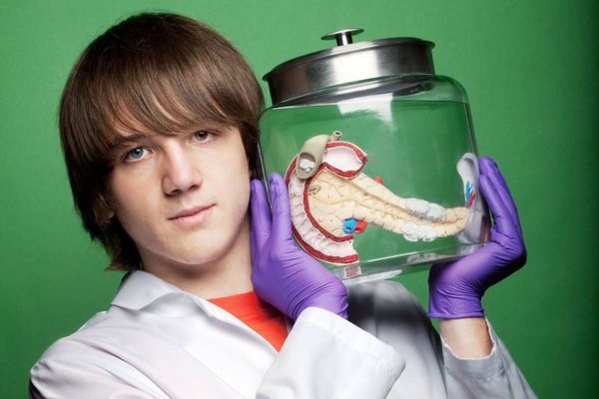 Jack Andraka was 15 when he created a test for cancer of the pancreas. (Photo: Ethan Hill/Redux)